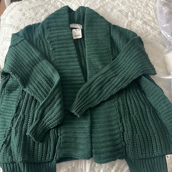🚨FLASH SALE!🚨✨NEW!✨Free People We The Free Wonderful You Cardi - Picture 6 of 9